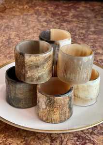 Horn <b>Napkin</b> <b>Rings</b> for Hotel Table Decorative Customized Size and Best Selling Product - Product Image 3