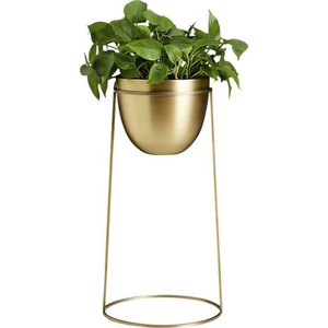 Stylish Indoor Planters Minimalist Metal Planters <b>Herbs</b> <b>Pot</b> Plants Container for Home Hotel Decor Living Room Decoration Planter - Product Image 3