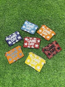 Porte-monnaie en perles de graines personnalisé pour mariée, magnifique porte-monnaie avec des caractéristiques d'accessoires à la mode - Product Image 4