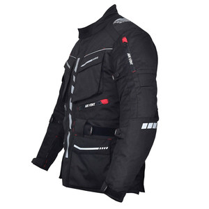 Veste de moto Cordura sur mesure avec protection imperméable et impression de logo personnalisée - Product Image 2