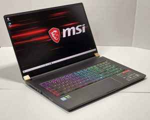 Ordinateur portable de jeu MSI GS75 Stealth 9SG 17,3 pouces 240 Hz, neuf, disponible, vente flash, qualité supérieure, processeur I7-9750H, 32 Go, 1 To, RTX2080, W10H - Product Image 1