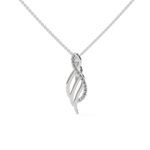 Elegant Lab Grown <b>Diamond</b> Pendant Trendy <b>Silver</b> with Premium Craftsmanship for Wedding and Engagement Parties Fine <b>Necklaces</b> - Product Image 5