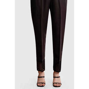 Pantalones de Traje para Mujer de Cambray Bordado Sin Costuras TR-42009 - Product Image 2