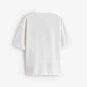 Camiseta de mujer oversize de algodón liso | Material cómodo patrón sólido ideal para uso diario - Product Image 2