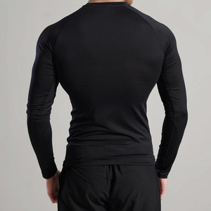 Ropa Deportiva Personalizada para Gimnasio, Camiseta Deportiva de Compresión de Secado Rápido para Hombre, Camiseta Deportiva de Manga Corta con Protección UV - Product Image 3