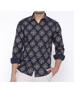 <b>Men's</b> Long-Sleeved Formal and Casual <b>Satin</b> <b>Shirt</b> Autumn Patchwork Plaid Design <b>for</b> European and American Parties - Product Image 4