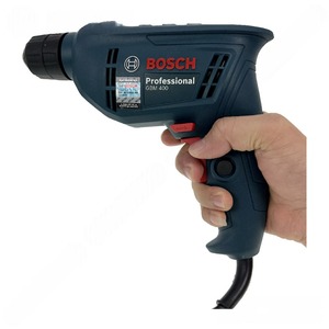 Taladro rotativo eléctrico con cable profesional GBM 400-Diseño compacto Delgado Motor potente Trabajo resistente Alta tolerancia - Product Image 2