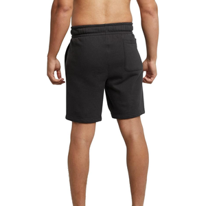 Pantalones cortos transpirables de gimnasio de Color negro de poliéster 100% para hombres, pantalones cortos de entrenamiento para correr con diseño de logotipo personalizado - Product Image 2