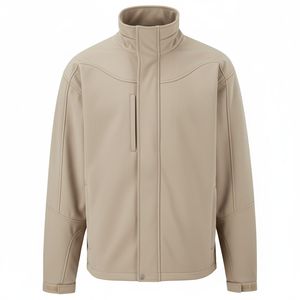 แจ็กเก็ตซอฟต์เชลล์คอตั้งสำหรับผู้ชายเสื้อแจ็คเก็ตกันลมกันน้ำแจ็คเก็ตลำลองกันลม - Product Image 3