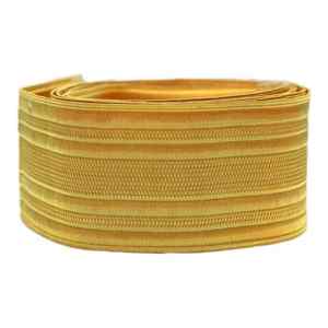 Fabricante al por mayor de tela de hilo de alambre francés uniforme ceremonial de adorno de encaje trenzado dorado ceremonial - Product Image 1