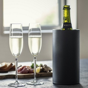 Seau à vin de luxe écologique de haute qualité Peacock en acier inoxydable fabriqué au Japon avec contrôle de température à long terme - Product Image 2