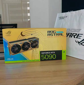 NUEVA Tarjeta Gráfica para Juegos ROG Astral GeForce RTX 5090 Dhahab OC Edition 32GB GPU GDDR7, Edición Astral Dhahab OC GeForce RTX 5090 - Product Image 1