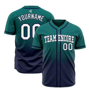 Jersey de béisbol de alta calidad recién llegado al por mayor jersey de softbol personalizado jersey de béisbol éxito de ventas para hombre - Product Image 1