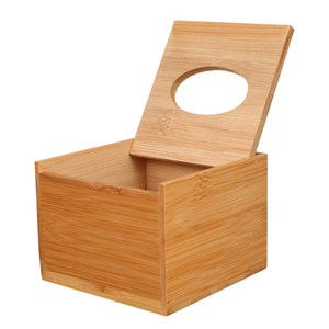 Porte-serviettes Design en bois meilleur pour Restaurant Bar Cuisine Rectangle Boîte à mouchoirs rectangulaire en bois - Product Image 2