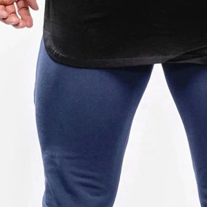 <b>Men's</b> Sportswear Fitness Apparel Sweatsuits Cotton Solid Navy Blue <b>Joggers</b> Pans For <b>Men</b> At Low Price - Product Image 6