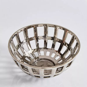 Tazón de fruta pulido con espejo de acero inoxidable Utensilios de cocina elegantes Vajilla elegante Tazón de comida Ideal para la decoración del hogar - Product Image 3