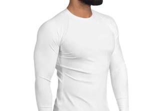 T-shirt de compression à manches longues pour homme, à séchage rapide, personnalisé, avec logo personnalisé, pour le surf, la natation, le MMA, vêtements de sport - Product Image 6