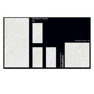 Carreaux de porcelaine gris moelleux de bonne qualité Carreaux de mur et de sol pour la décoration intérieure de la maison - Product Image 2