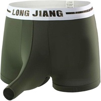 Slip à Trompe d'Éléphant Unisexe, Séchage Rapide en Coton/Fibre de Bambou, Sous-vêtement Doux, Respirant et Sexy avec Design Personnalisable