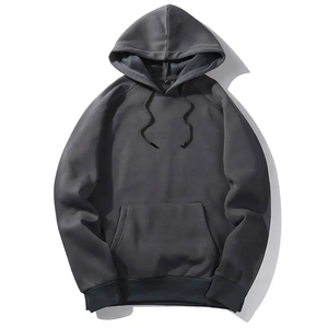2024 unisexe haute qualité pull à capuche hiver sweats broderie personnalisée Logo hommes solide motif en gros sweats à capuche vierges - Product Image 1