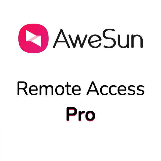AweRay Sunlogin AweSun Cross Location Border Control Remote Desktop Access Pro Plan 1 Year Subscription