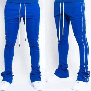 กางเกงจ็อกเกอร์ผู้ชายทรงสลิมฟิต ผ้าโพลีเอสเตอร์/คอตตอน สไตล์ลำลอง สตรีทแวร์ มีกระเป๋าข้าง ดีไซน์เรียบง่าย ทรงตรง ระบายอากาศได้ดี - Product Image 3