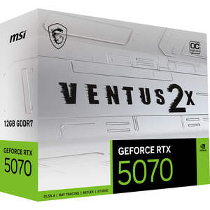 Tarjeta gráfica M-SI GeForce RTX 5070 VENTUS 2X OC WHITE, éxito de ventas - Product Image 3