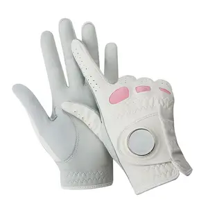 Professional manufacturer custom design perfect cutting Low price customized logo best selling for golf gloves