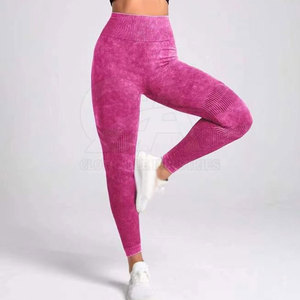 Pantalones de Yoga de Diseño Nuevo 2026 para Mujer, Cintura Alta, Largos, con Efecto Fruncido en la Espalda, Leggings de Yoga sin Costuras, Pantalones de Gimnasio Largos - Product Image 4