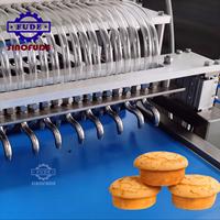 Four à tunnel automatique pour gâteaux et cupcakes SINOFUDE, équipement complet, machine à déposer des muffins multifonctionnelle