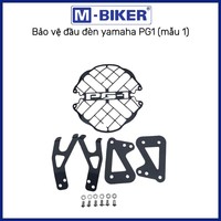 Protection de phare LED Mbiker Yamaha PG1 de haute qualité avec lentille transparente, lampe avant 45x25x10 cm 3kg
