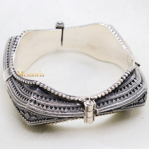 Gorgeous 925 <b>Sterling</b> <b>Silver</b> Best Quality <b>Beaded</b> Designer <b>Bracelet</b> <b>Silver</b> Kada <b>Silver</b> <b>Bracelet</b> Jewelry for Wholesale - Product Image 5