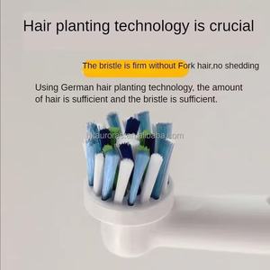 3D White Action Round Replacement Heads for Oral Bs Electric Toothbrush Generic Refills Wholesale OEM Customized Factory - Product Image 3