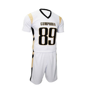 New Arrival OEM Breathable Printed 7v7 Flag <b>Football</b> Uniform Compression Set Unisex with 3D Pattern and Customizable Options - Product Image 1