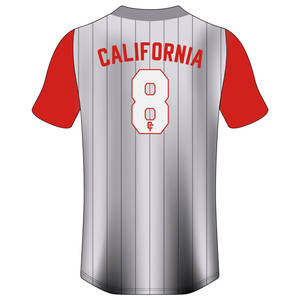 Sublimación personalizada Softball Jersey nombre Número Softball Jerseys uniforme deportivo para hombres jóvenes Hip Hop personalizado béisbol Jersey - Product Image 5