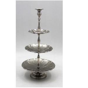 Elegant Design Tabletop Accessories Birthday Cup Cake Stand Gold Plated Finishing Cup Cake Stand With <b>Glass</b> <b>Dome</b> - Product Image 4