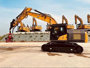 Excavadora hidráulica sobre orugas grande Sany SY225 SY245 SY335 con motor Yanmar Bosch Rexroth Earth-Moving Digger Machine Venta - Product Image 2