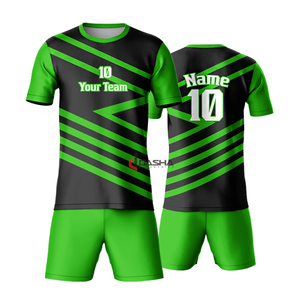 Camisetas de fútbol de poliéster 100% de alta calidad, camiseta y pantalones cortos de entrenamiento de fútbol al por mayor baratos de la mejor calidad para hombres - Product Image 5