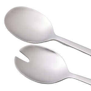 Vente en gros d'usine cuillère et fourchette à salade en acier inoxydable Offre Spéciale brillant argenté pour la maison hôtels et restaurants au prix d'usine - Product Image 1