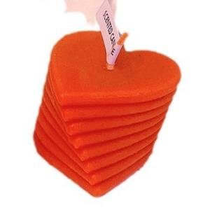 Bougie parfumée rotative en forme de cœur TOOWIN, ornement créatif en forme de cœur pour la Saint-Valentin - Product Image 6