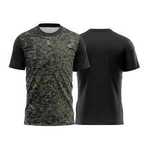 Uniforme de Fútbol, Camiseta de Cuello Redondo, Manga Corta, Nombre del Equipo Personalizado, Unisex, Adulto, Secado Rápido, Transpirable, 100% Poliéster - Product Image 3