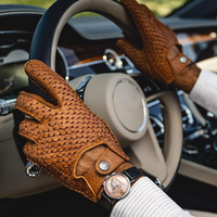 Groothandelsprijs Topkwaliteit Gepersonaliseerde Rijhandschoenen Op Maat Gemaakte Ademende Mode Lederen Rijhandschoenen Te Koop