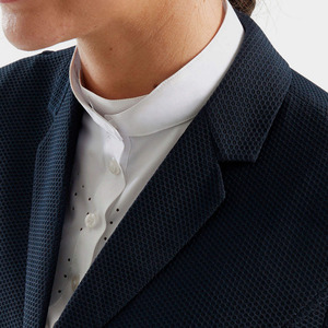 Veste de compétition équestre pour homme en tissu extensible respirant et coton confortable, luxe - Product Image 3