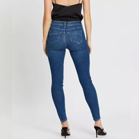 Jean en denim pour femme de haute qualité, nouveau, super extensible, coupe large, jean moulant, design personnalisé, service OEM