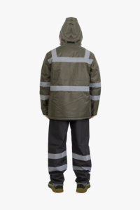 High Visibility Breathable Comfortable Jacket Reflective <b>Strips</b> Customizable Workwear Waterproof Bulk Supply - Product Image 5