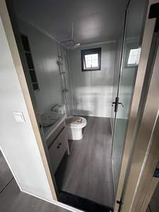 Casa prefabricada plegable moderna de 40 pies y 20 pies, casa pequeña de 2 dormitorios, envío rápido, Material de contenedor para Hotel de Rumania/Emiratos Árabes Unidos/EE. UU./UE/TURQUÍA - Product Image 6