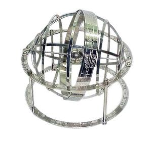 Escultura de Metal de globo terráqueo de color dorado de alta calidad, el mejor arte artesanal de aluminio, la mejor rotación hueca de latón - Product Image 5