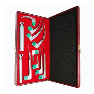 Conjunto de laringoscopio de fibra óptica ligero y duradero para hospitales - Product Image 2