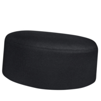 Gorro Islámico Premium Jamal Kufi para Namaz, con Logotipo Personalizado, Transpirable, Ligero, de Poliéster y Algodón, Diseño Liso, Varios Colores y Tallas, Primavera