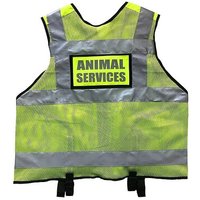 Gilet de sécurité haute visibilité réfléchissant avec fermeture éclair avant, poches multifonctionnelles, uniformes de sécurité personnalisés, polyester tactique haute visibilité